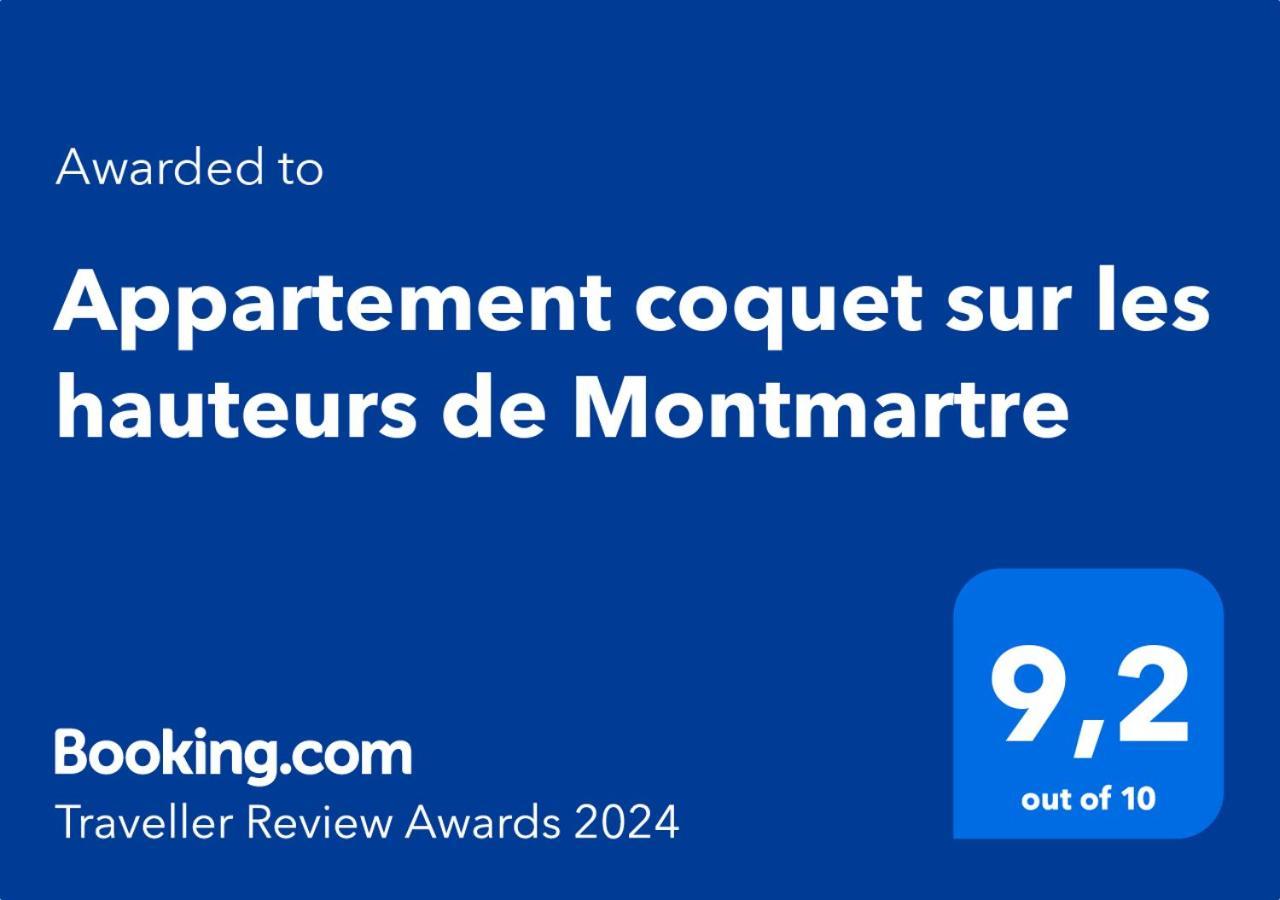 Apartamento Coquet Sur Les Hauteurs De Montmartre París